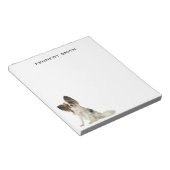 Papillon Dog Notitieblok (Schuin)