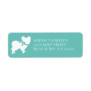 Papillon Dog Puppy Etiket