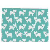 Papillon Dog Puppy Groot Cadeauzakje (Achterkant)