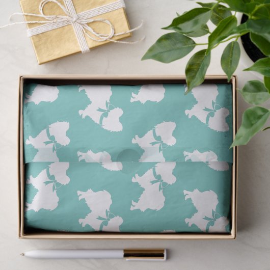 Papillon Dog Puppy Tissuepapier (Geschenk)