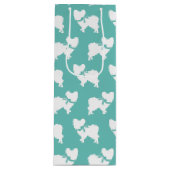 Papillon Dog Puppy Wijn Cadeautas (Voorkant)