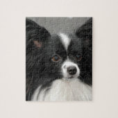 Papillon Dog Puzzle Legpuzzel (Verticaal)