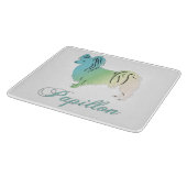 Papillon Dog Snijplank (Hoek)