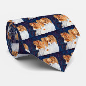 Papillon Dog Stropdas (Opgerold)