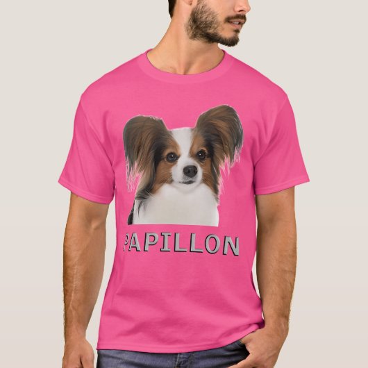 Papillon Dog T-shirt (Voorkant)