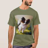Papillon Dog T-shirt (Voorkant)
