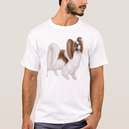 Papillon Dog T-Shirt (Voorkant)