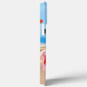 Papillon Dog Valentijnsdag Truck Hearts Case-Mate iPhone Case (Achterkant / Rechts)