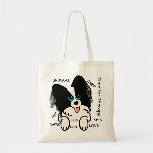 Papillon Doggie Bag Tote Bag (Voorkant)