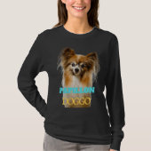 Papillon Doggo T-shirt (Voorkant)