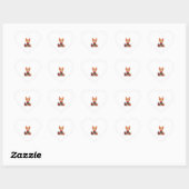 Papillon Feestboog Hart Sticker (Vel)