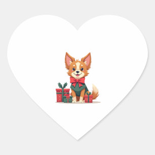 Papillon Feestboog Hart Sticker