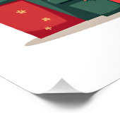 Papillon Festive Bow Perfect Poster (Hoek)