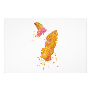 Papillon Feuille Forêt Sauvage Natuur Monde Terre Foto Afdruk