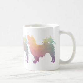 Papillon Geometric Pattern Modern Silhouette Koffiemok