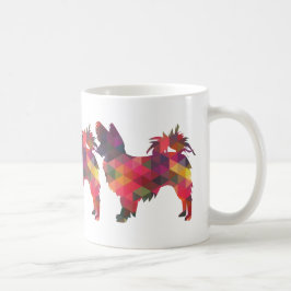 Papillon Geometric Pattern Modern Silhouette Koffiemok