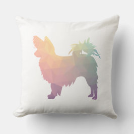 Papillon Geometric Pattern Modern Silhouette Kussen