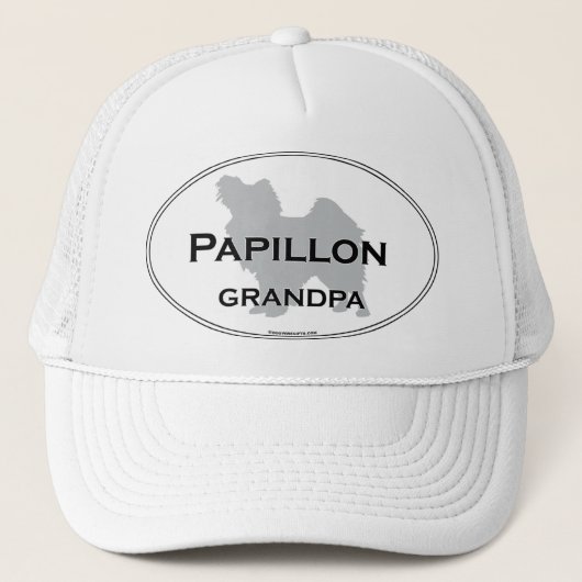Papillon Grandpa Trucker Pet (Voorkant)