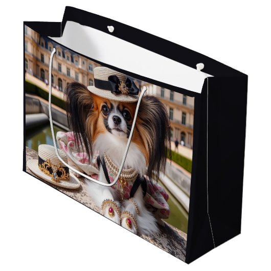 Papillon Groot Cadeauzakje (Voorkant Gekanteld)