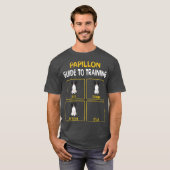 Papillon Guide to training Dog Obedience T-shirt (Voorkant volledig)
