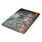 Papillon Halloween Griezelig Badmat (Gekanteld)