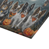 Papillon Halloween Griezelig Snijplank (Hoek)