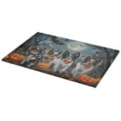 Papillon Halloween Griezelig Snijplank (Hoek)