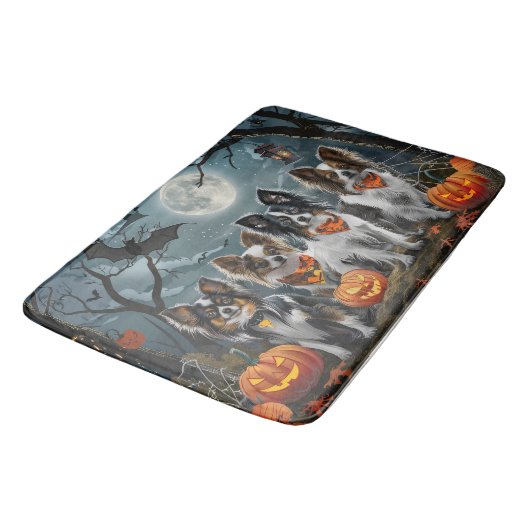 Papillon Halloween Spooky Badmat (Gekanteld)