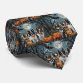 Papillon Halloween Spooky Stropdas (Opgerold)