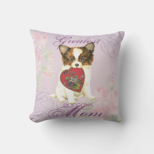 Papillon Heart mama Kussen