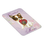 Papillon Heart mama Magneet (Rechterzijde)