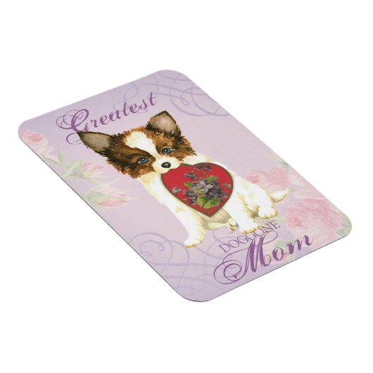 Papillon Heart mama Magneet (Rechterzijde)