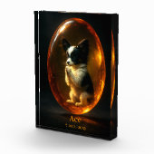 Papillon-herdenkingsfotoblok Fotoblokken (Rechts)