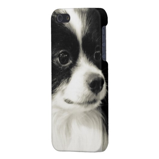 papillon-hoesje iPhone hoesje (Achterkant Links)