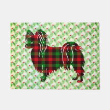 Papillon Holiday Doormat