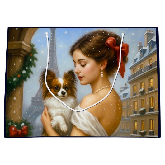 Papillon Holiday  Groot Cadeauzakje (Voorkant)