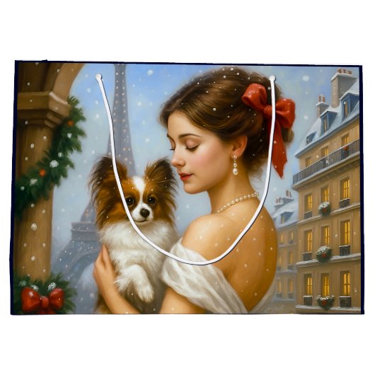 Papillon Holiday  Groot Cadeauzakje (Achterkant)