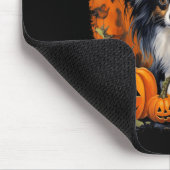 Papillon hond Halloween Muismat (Hoek)