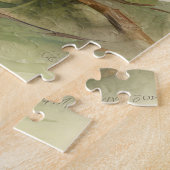 Papillon Hond met Paaseieren Vakantie Legpuzzel (Zijkant)