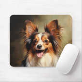 Papillon hond muismat (Met muis)