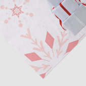 Papillon hond rood kerstweefsel papier (Detail)