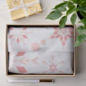 Papillon hond rood kerstweefsel papier (Geschenk)