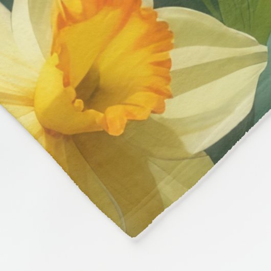 Papillon Hond Spring Bloemen Schilderen Fleece Deken (Hoek)