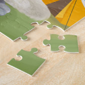 Papillon Hondencamping Legpuzzel (Zijkant)