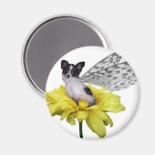 Papillon hondenfee magneet (Voorkant / Achterkant)