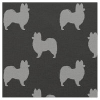 Papillon Hondenras Silhouettes gevild
