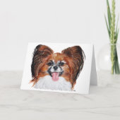 Papillon hoofdstudie kaart (Voorkant)