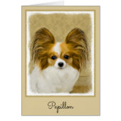 Papillon (Hound Tri) schilderen - Oorspronkelijke  (Voorkant)