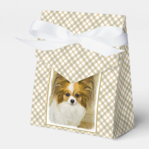 Papillon (Hound Tri) schilderen - Oorspronkelijke Bedankdoosjes