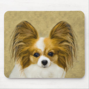 Papillon (Hound Tri) schilderen - Oorspronkelijke Muismat